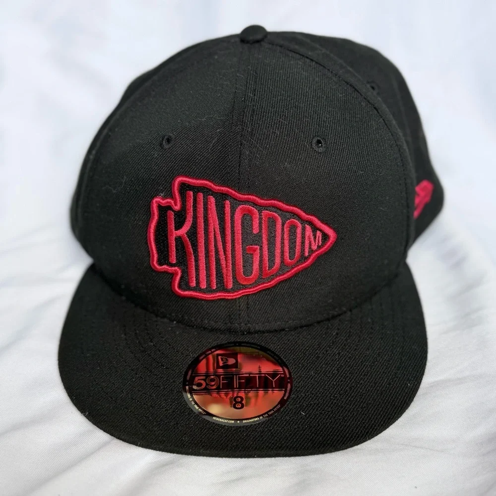 New Era Black Fitted 59FIFTY NFL Size 8 Hat